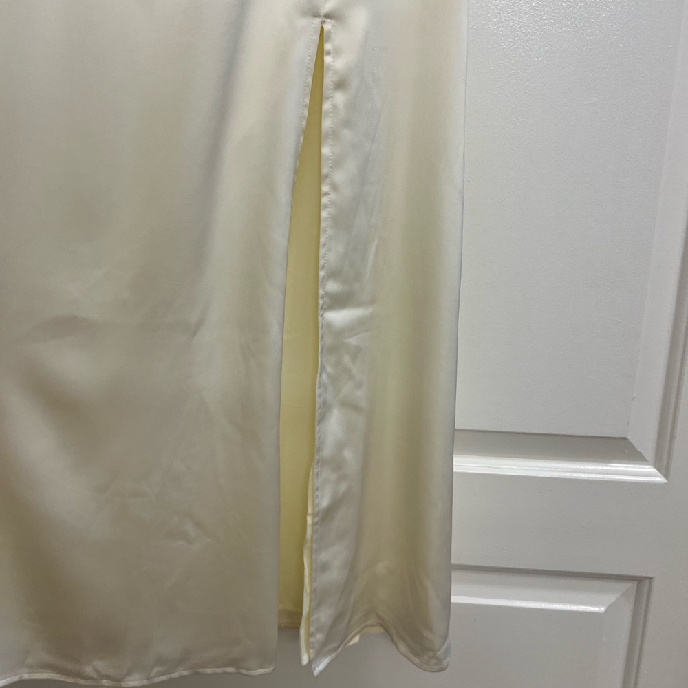 NWOT We Wore What Satin Look Midi Dress - Picture 8 of 13